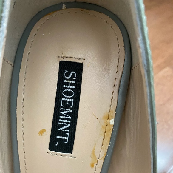 Shoemint silver pointy toe pumps heels shoes 6.5 - Picture 4 of 9